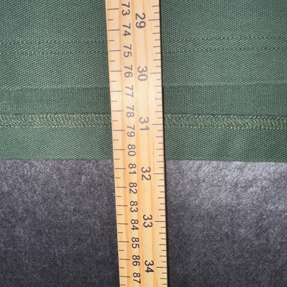 Mens Forest Green 100% Cotton Pique Short Sleeve Polo Shirt 3237-26 Size 3XL - Picture 12 of 12